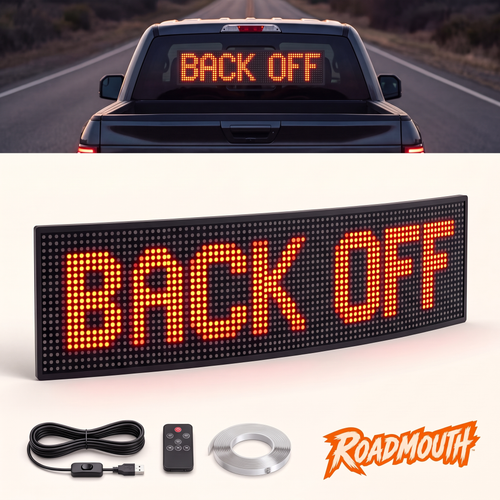 RoadMouth™ Car LED Sign
